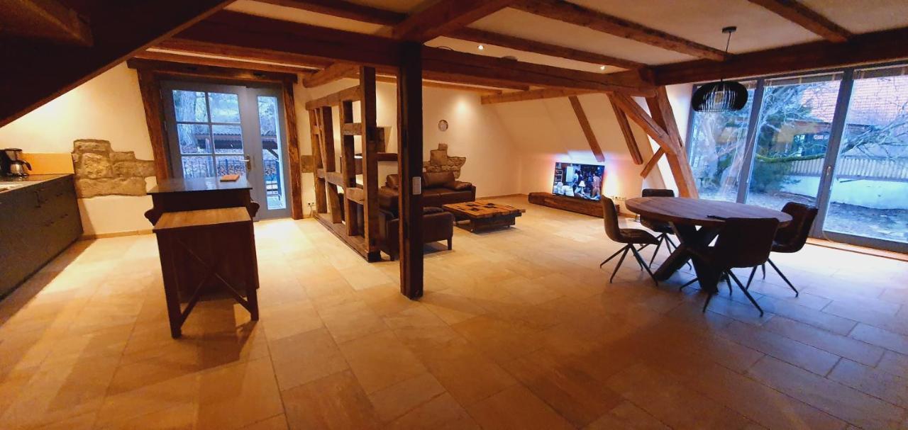 Gästehaus Craintaler Mühle B&B Creglingen Exterior foto